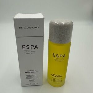ESPA Positivity Bath Body Oil
3.3 fl. NIB